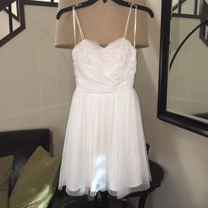 Lovely White Formal Dress